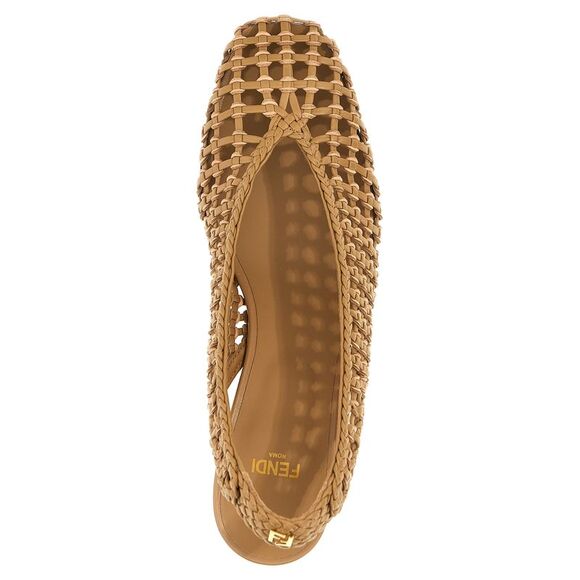 Fendi Women's Braided Slingback - Picture 4 of 4